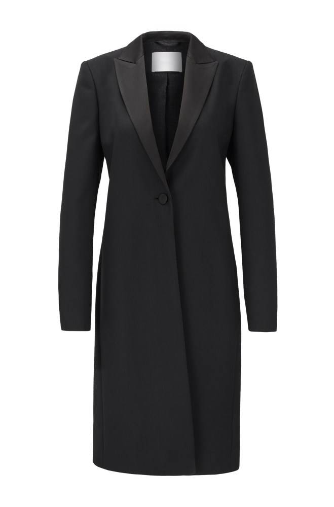 Hugo Boss Tuxedo-style coat Svarte | EDGVbUTg