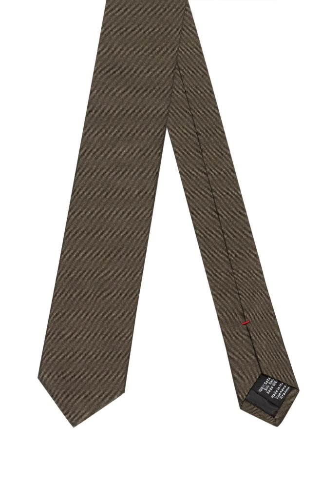 Hugo Boss Twill tie Khaki | 9i4AGC5O