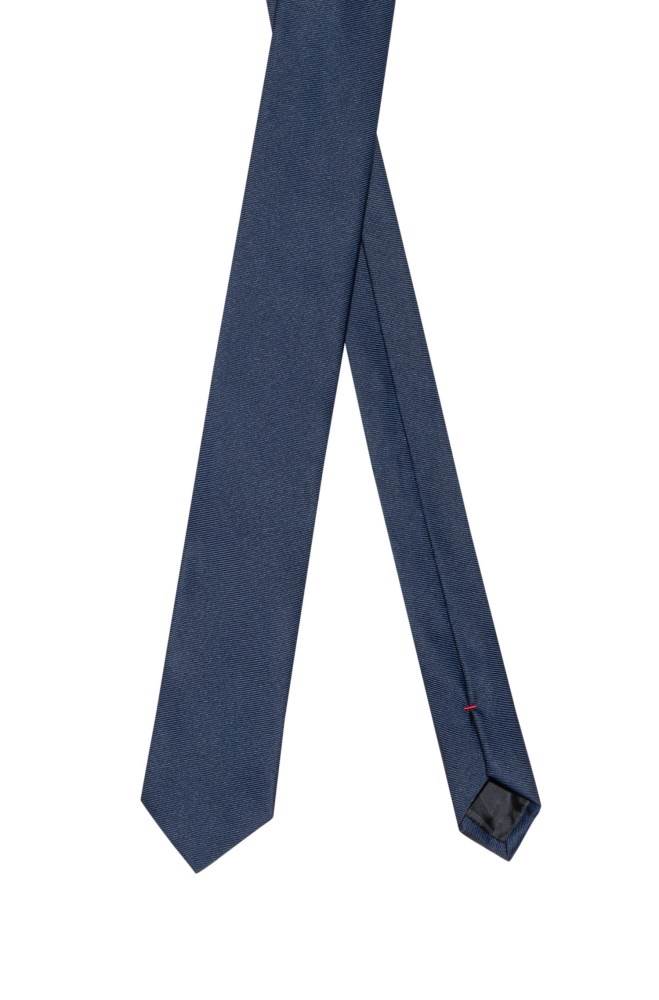 Hugo Boss Twill tie Mørke Blå | CjkKQ4lB