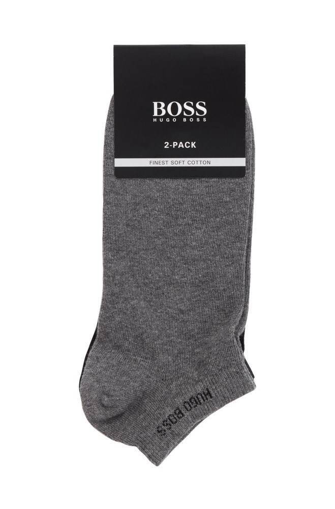 Hugo Boss Two-pack of ankle socks Grå | vDC3GUKT