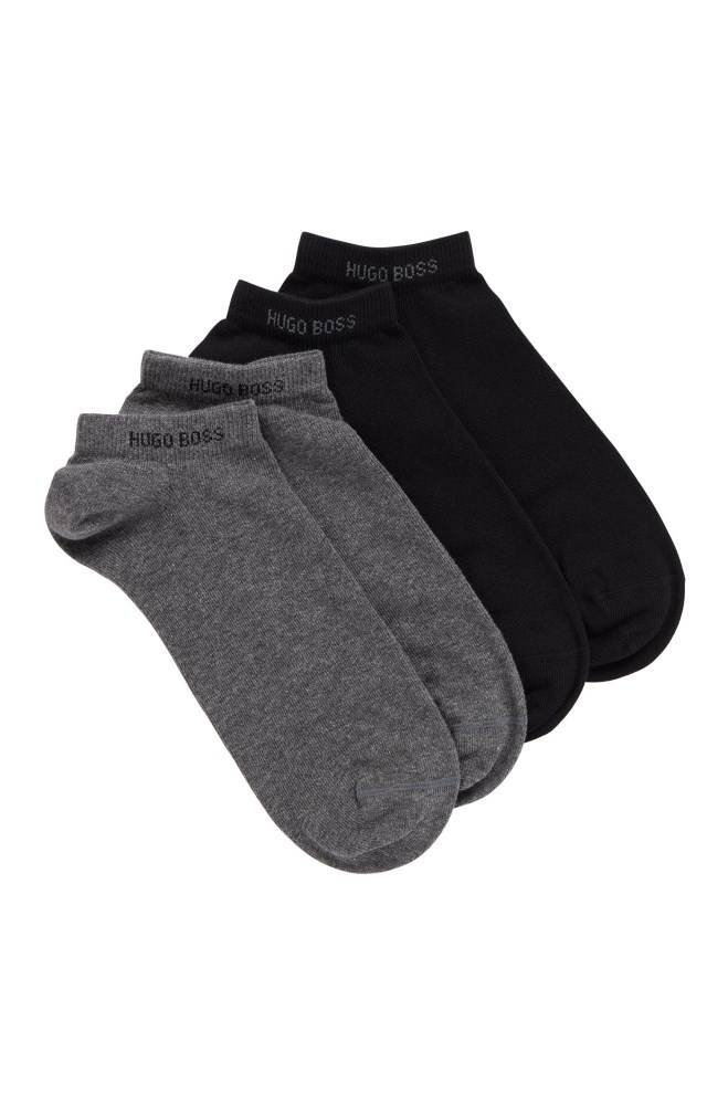 Hugo Boss Two-pack of ankle socks Grå | vDC3GUKT