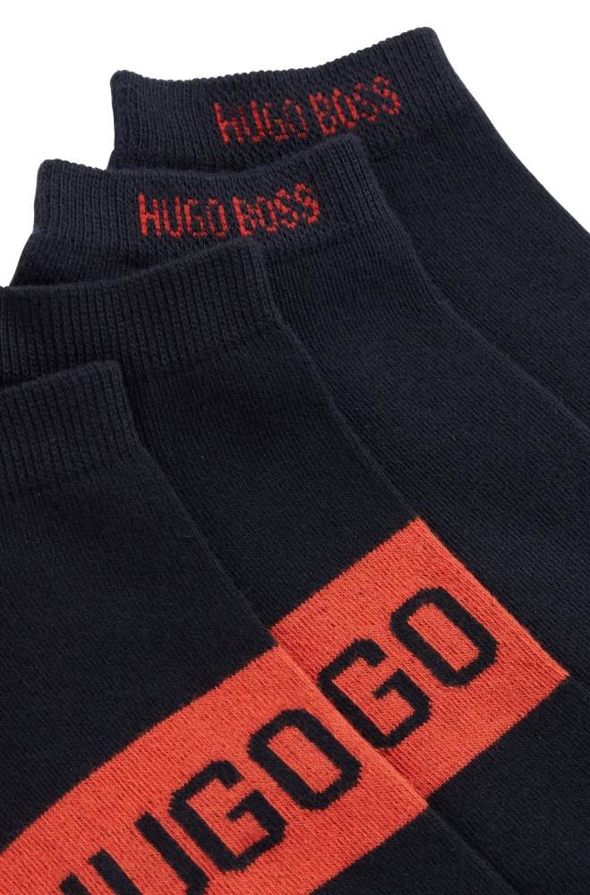 Hugo Boss Two-pack of ankle socks Mørke Blå | AYeKaL3n