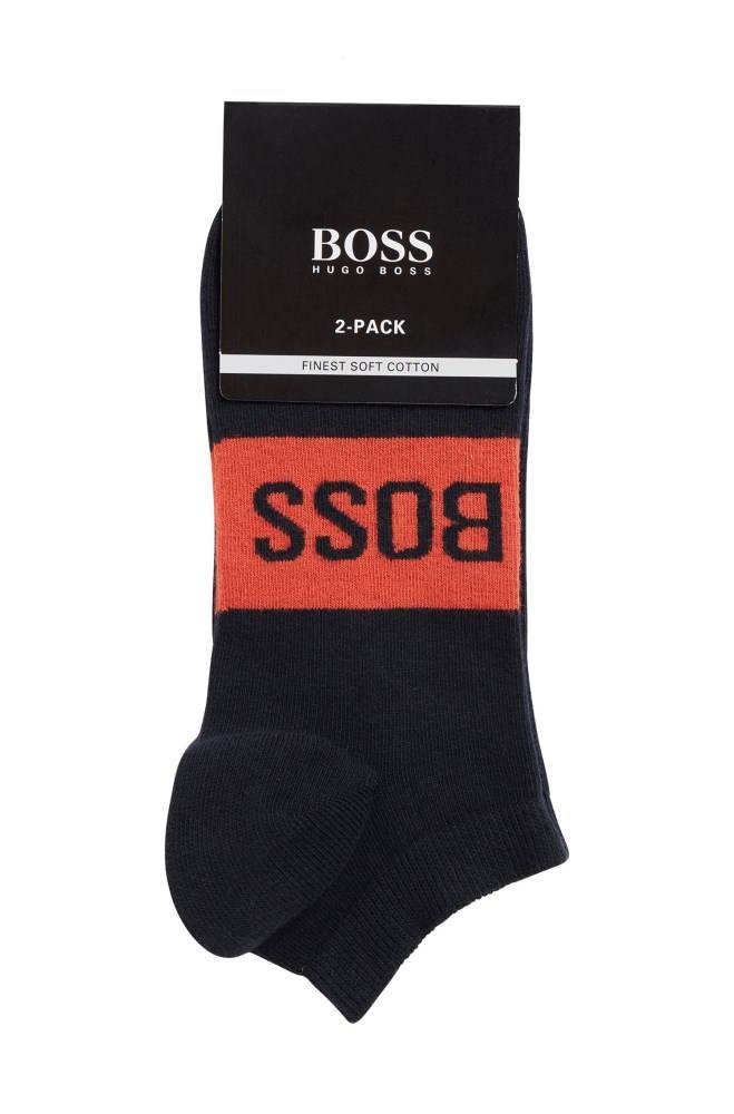 Hugo Boss Two-pack of ankle socks Mørke Blå | AYeKaL3n