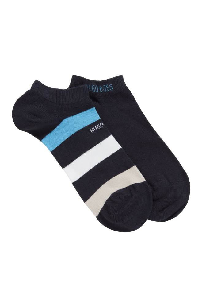 Hugo Boss Two-pack of ankle socks Mørke Blå | AaGqTITf