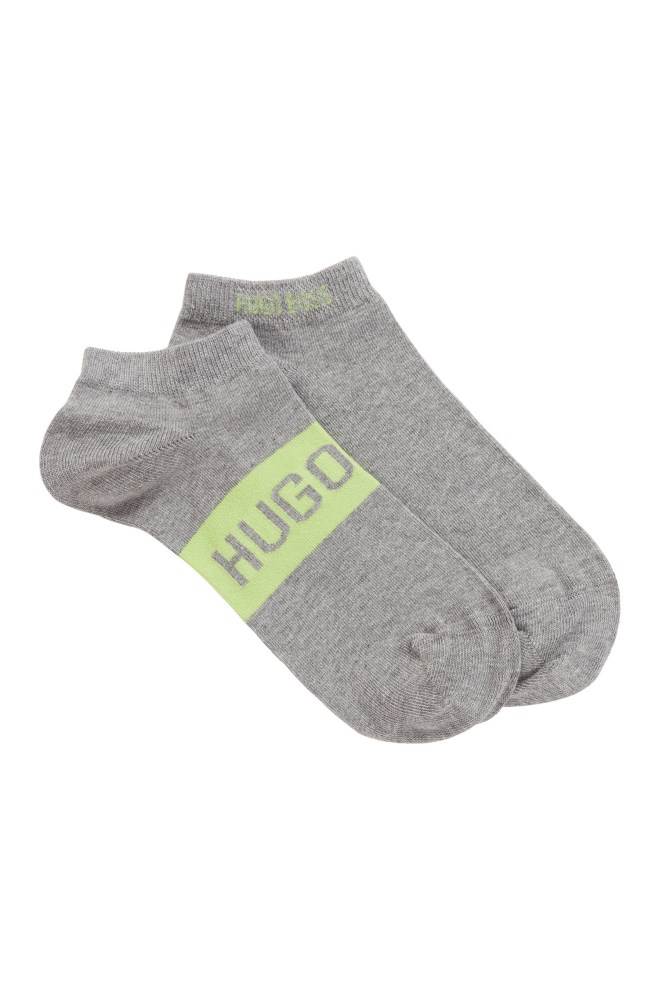 Hugo Boss Two-pack of ankle socks Sølv | K0s7CErM