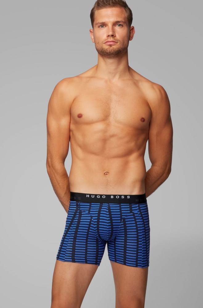 Hugo Boss Two-pack of boxer briefs Blå | 38JRsRnv