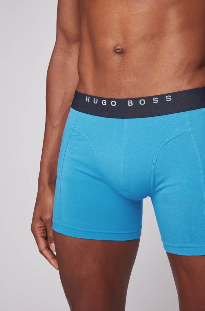 Hugo Boss Two-pack of boxer briefs Lyse Blå | jxk1E8iT