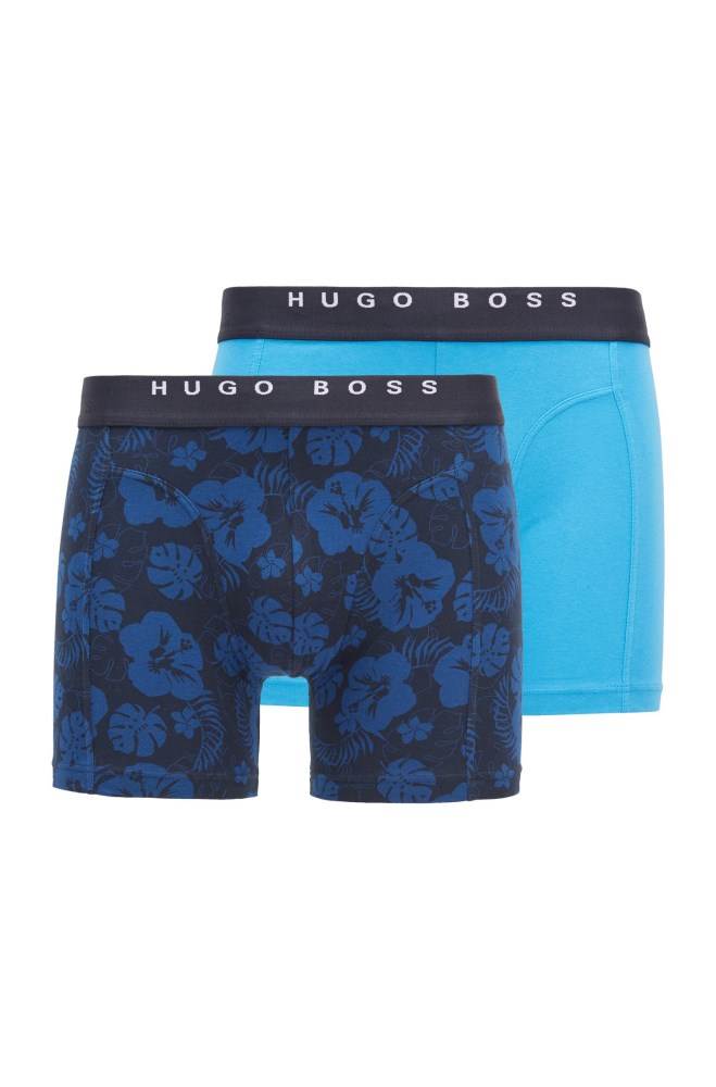 Hugo Boss Two-pack of boxer briefs Lyse Blå | jxk1E8iT