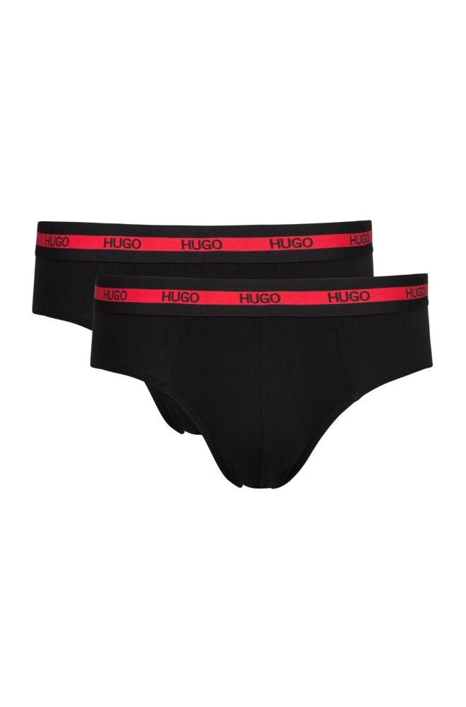 Hugo Boss Two-pack of briefs Svarte | hNrA0sky