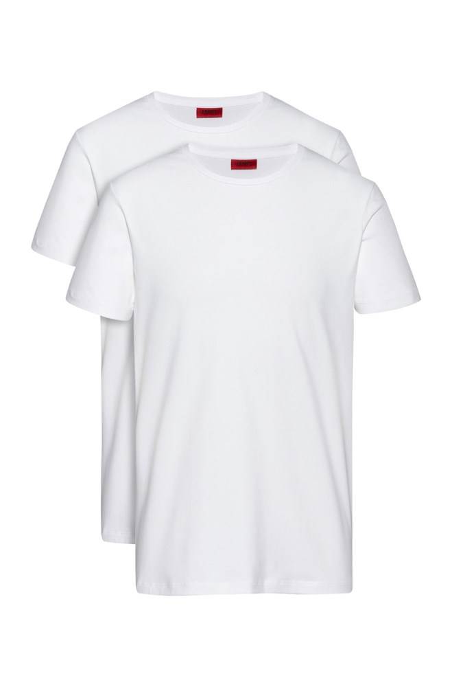 Hugo Boss Two-pack of crew neck T-shirts Hvite | lsENVHW1