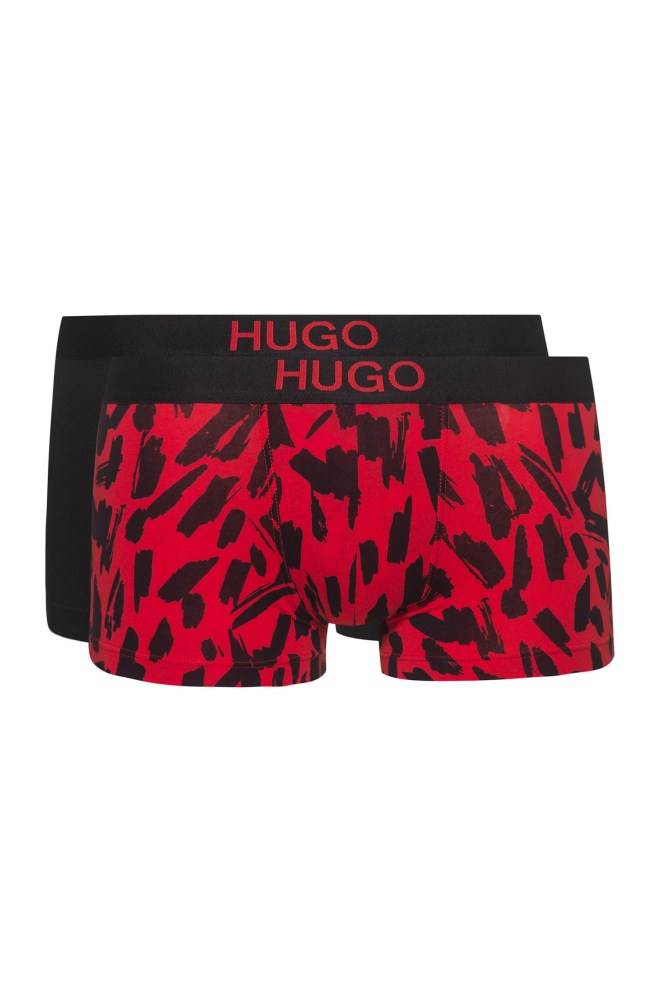 Hugo Boss Two-pack of logo trunks Svarte | tqotouuL