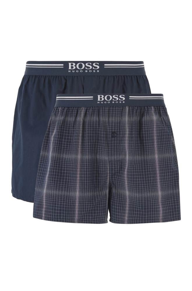 Hugo Boss Two-pack of pyjama shorts Mørke Blå | fwXRBKAO