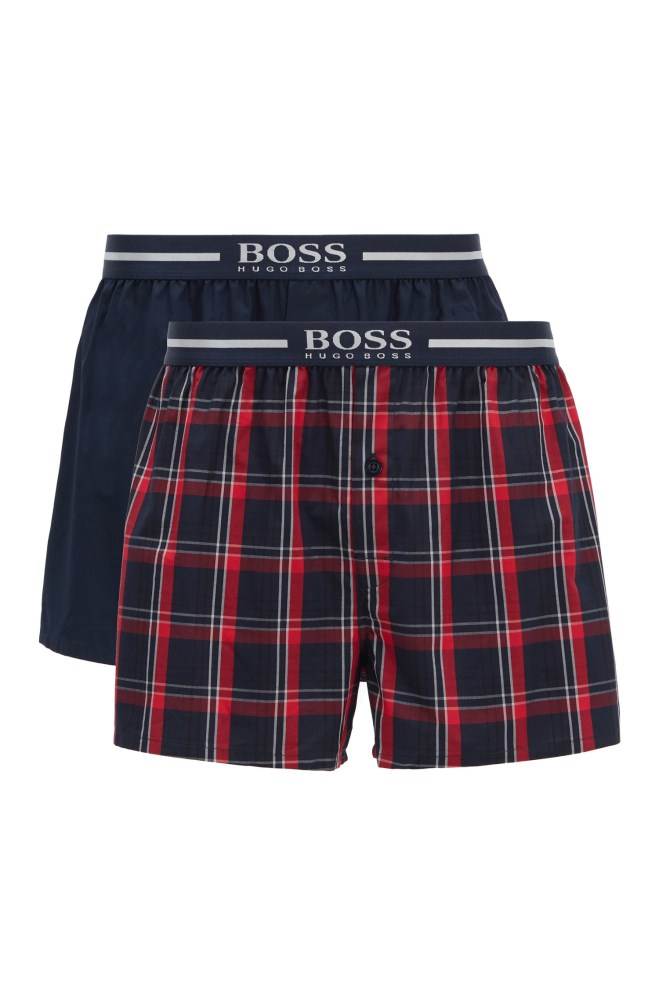 Hugo Boss Two-pack of pyjama shorts Rød | fZJ1Y7T6