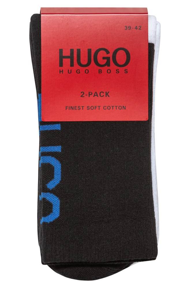 Hugo Boss Two-pack of quarter-length socks Patterned | u1QW82gC