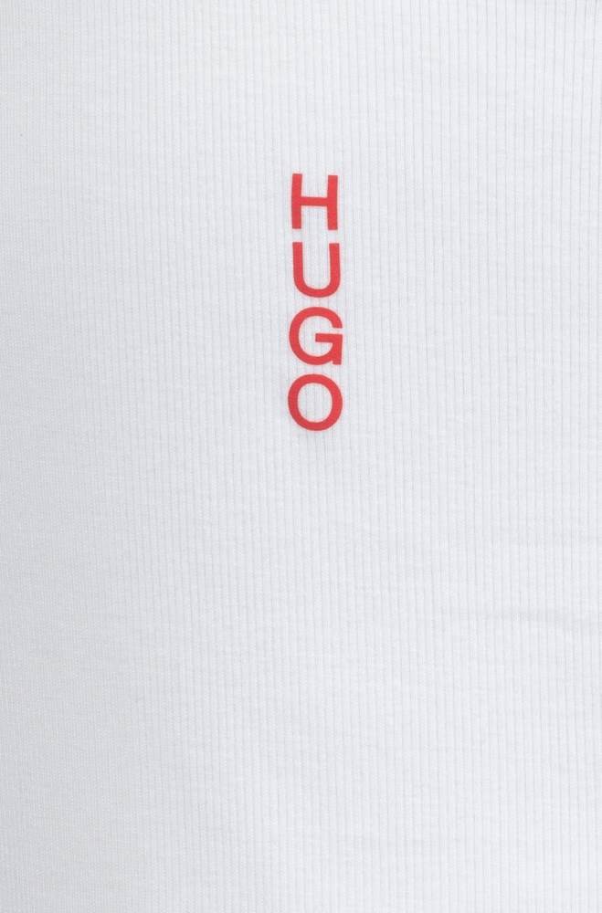 Hugo Boss Two-pack of slim-fit vests Hvite | bwGO8843