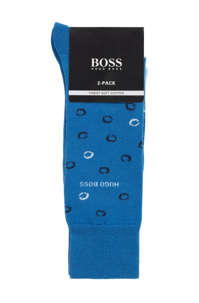 Hugo Boss Two pack of socks Blå | SeXIINy8