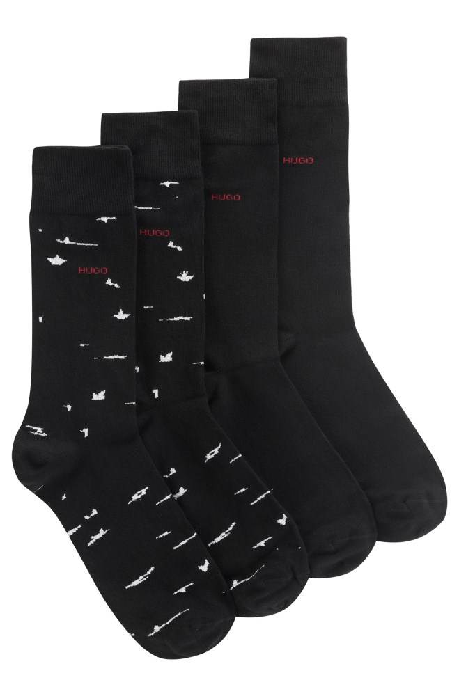 Hugo Boss Two-pack of socks Svarte | FpsPUUBW