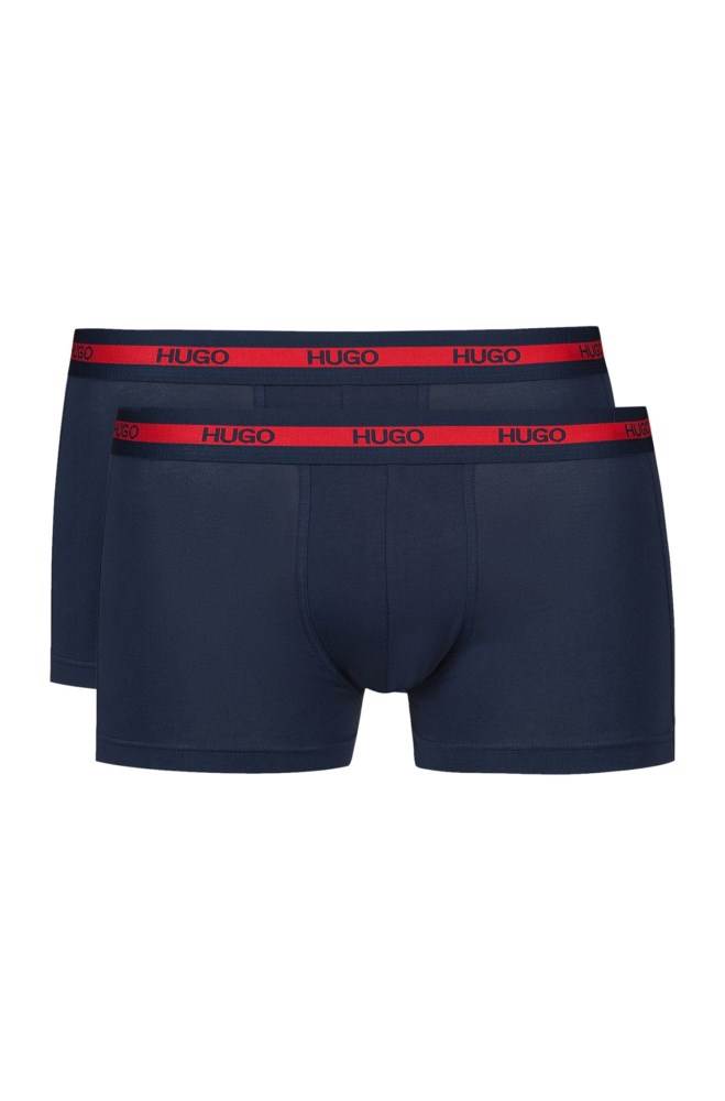 Hugo Boss Two-pack of trunks Mørke Blå | Lyye3uNa