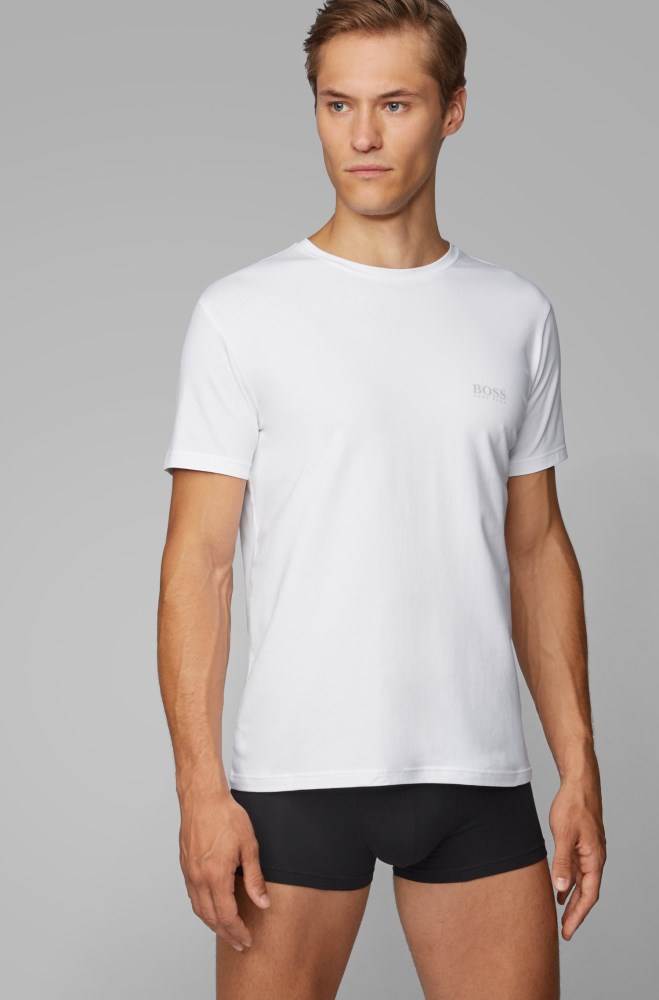 Hugo Boss Two-pack of underwear T-shirts Hvite | Q1u3SzRM