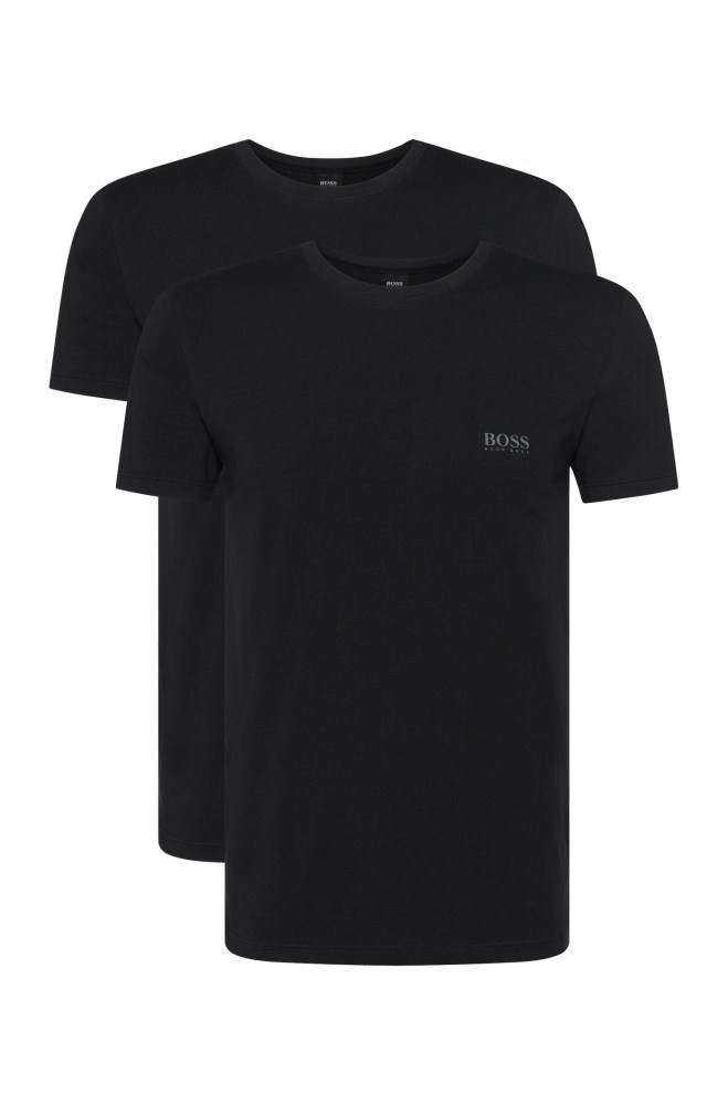 Hugo Boss Two-pack of underwear T-shirts Svarte | c5yQcgRR