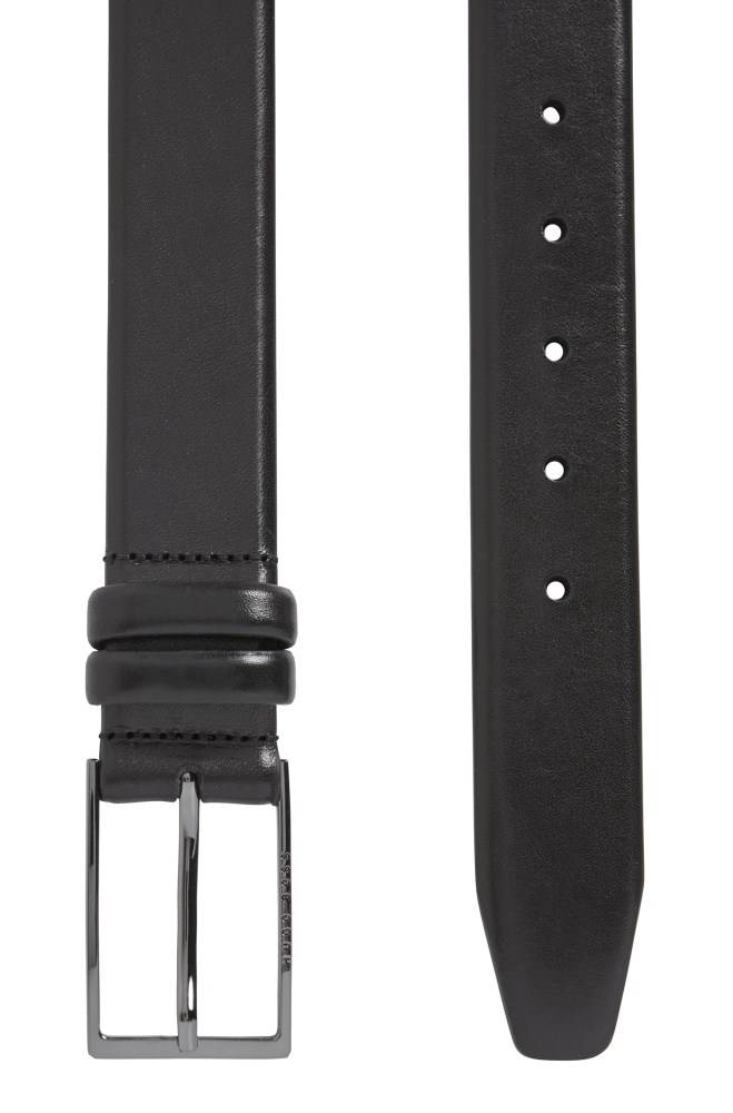 Hugo Boss Two-tone belt Svarte | uyeAqq05