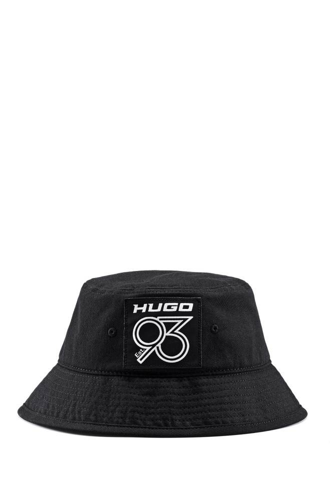 Hugo Boss Unisex bucket hat Svarte | plZtUAep