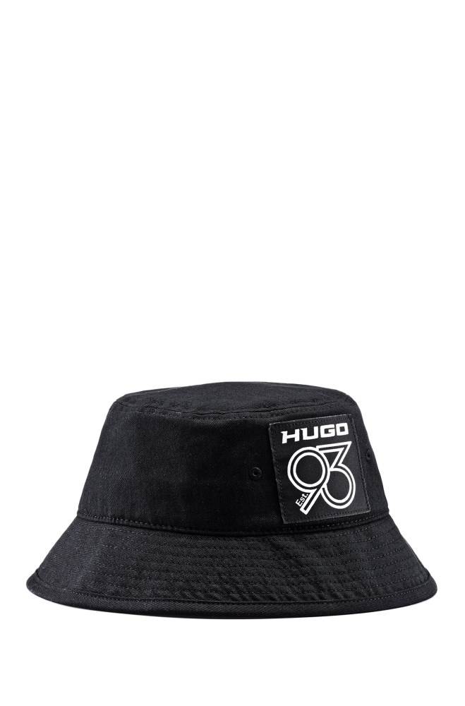 Hugo Boss Unisex bucket hat Svarte | plZtUAep