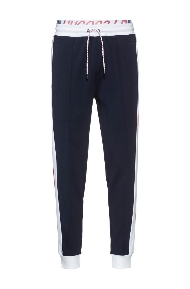 Hugo Boss Unisex jogging trousers Mørke Blå | RZN7jb3b