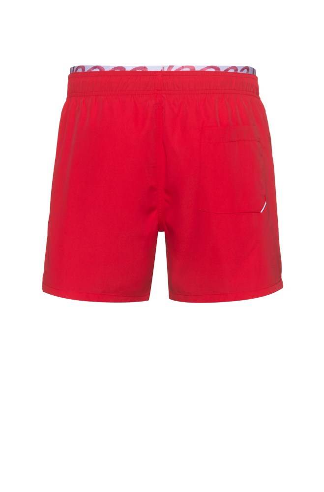 Hugo Boss Unisex quick-drying swim shorts Rød | fuNwW8vm