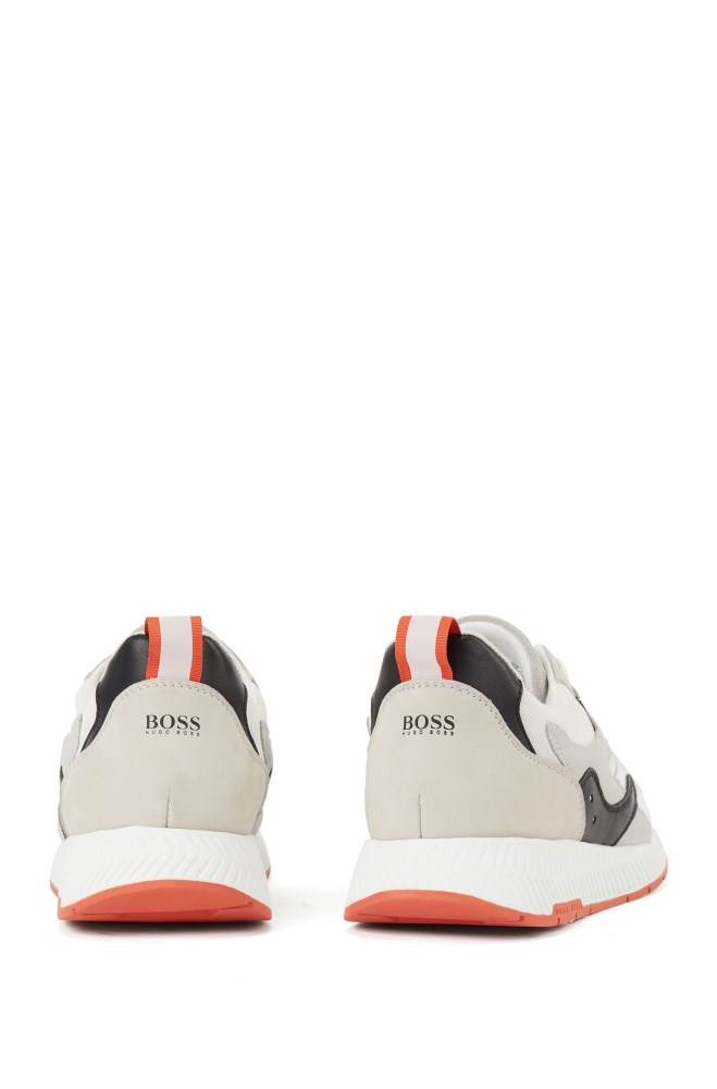 Hugo Boss Unisex trainers Lyse Grå | XQ9ILJGW