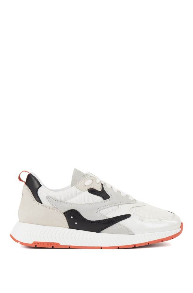 Hugo Boss Unisex trainers Lyse Grå | XQ9ILJGW