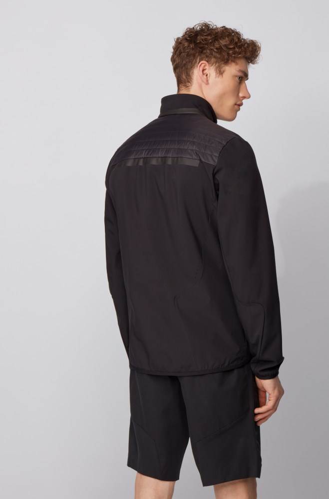 Hugo Boss Vann-repellent jacket Svarte | XL9kIIu2