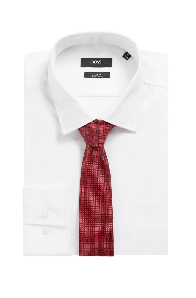 Hugo Boss Vann-repellent tie Rød | PNlUHfCB