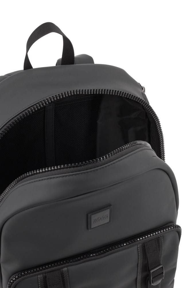 Hugo Boss Vann-resistant backpack Svarte | PrSWBiaZ