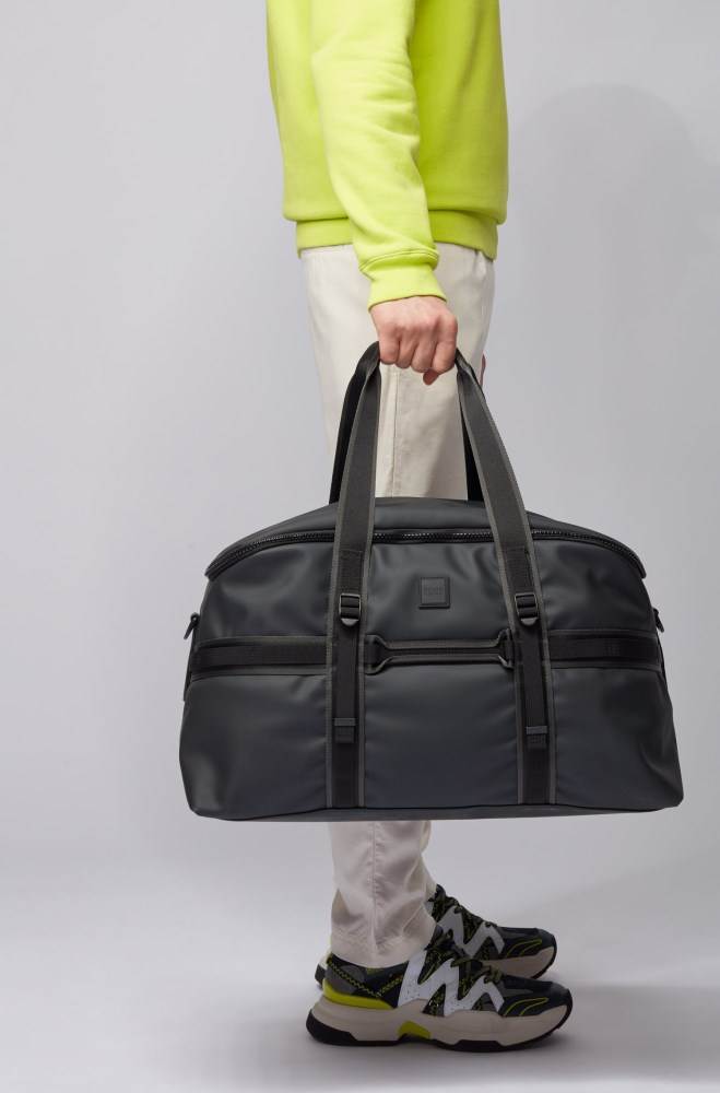 Hugo Boss Vann-resistant holdall Svarte | 1EsfzRhR