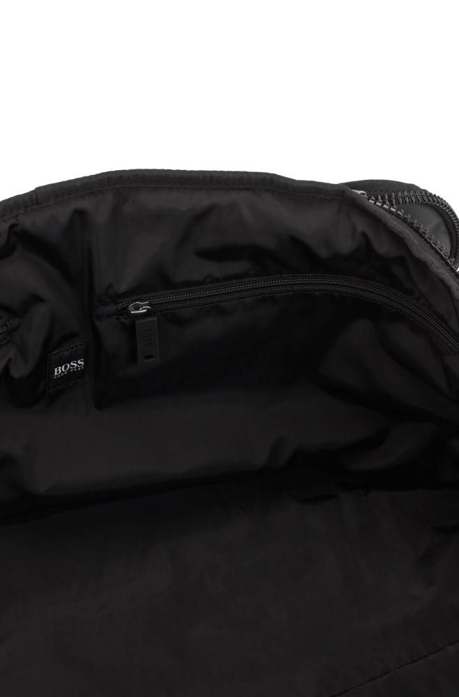 Hugo Boss Vann-resistant holdall Svarte | 1EsfzRhR