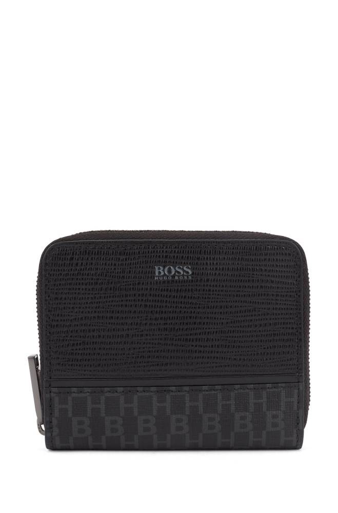 Hugo Boss Wallet Svarte | QIq3dn8x