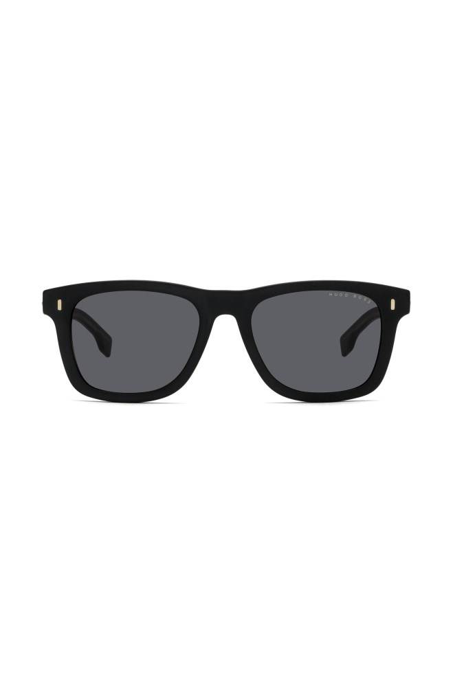 Hugo Boss Wayfarer-inspired sunglasses Svarte | 3pq8kjbH