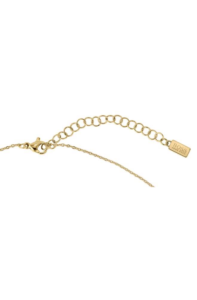 Hugo Boss Y-chain necklace Gull | YwGUvLOR