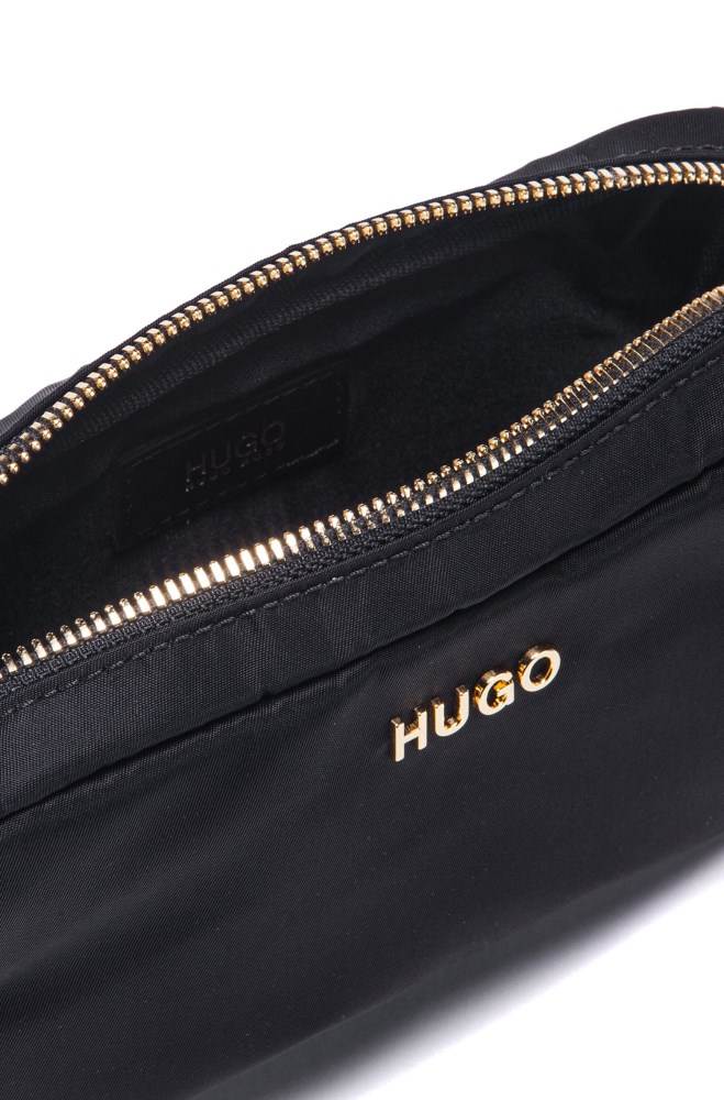 Hugo Boss Zip-close vanity bag Svarte | Gz836ozW