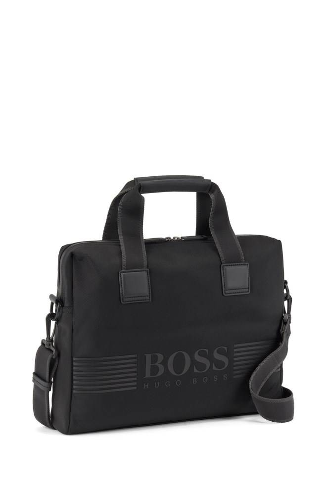 Hugo Boss Zip-up document case Svarte | WTBNEYQa