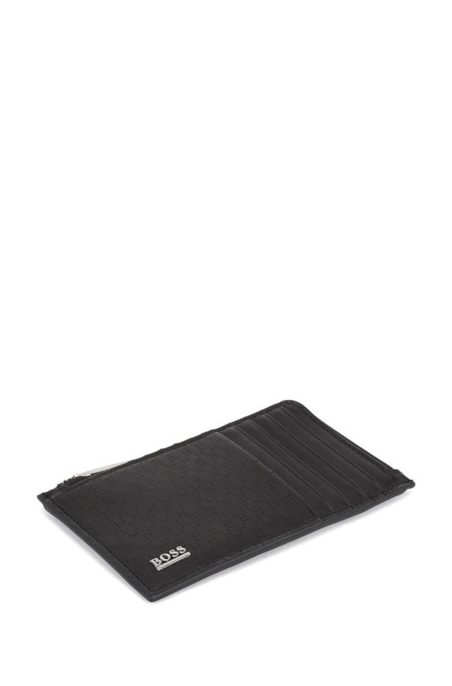 Hugo Boss Zipped coin case Svarte | CCeRhsYp