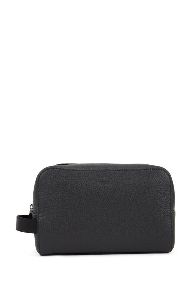 Hugo Boss Zipped washbag Svarte | GWrUNsnh